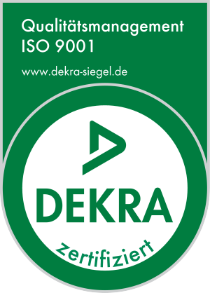 ISO 9001:2015 zertifiziert