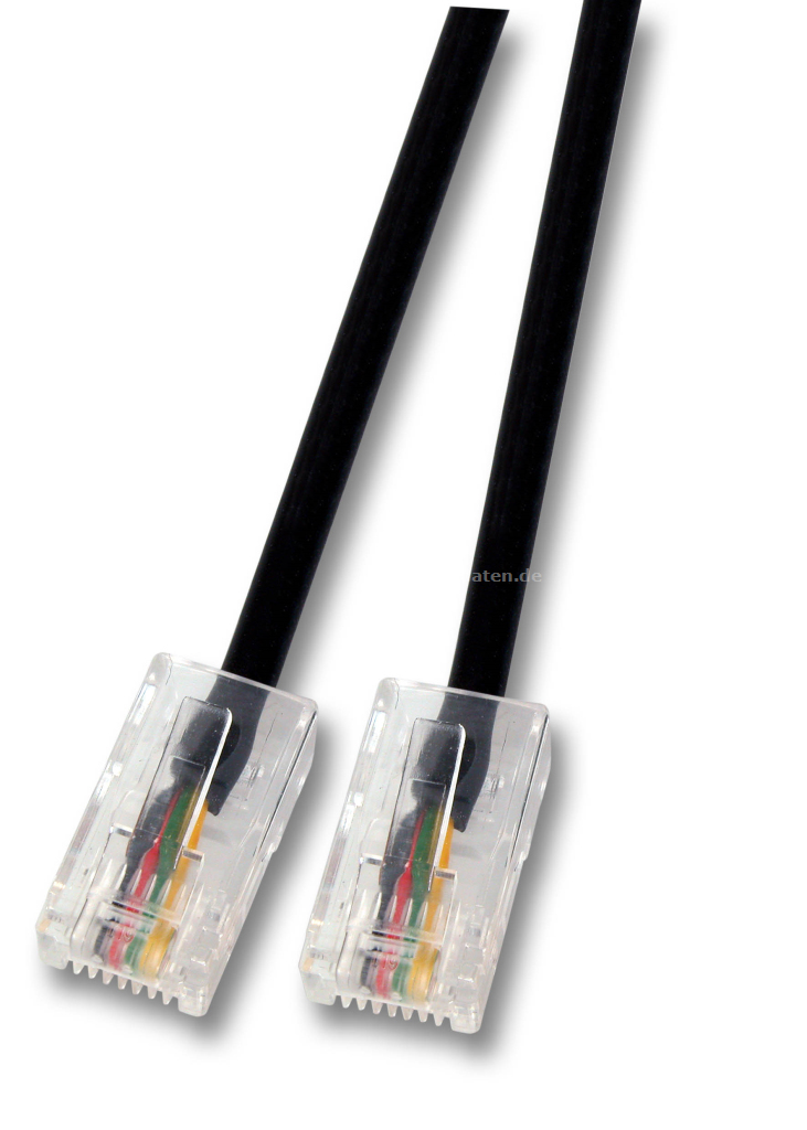 ISDN Kabel Länge: 3,0m
RJ 45 Stecker <> RJ 45 Stecker