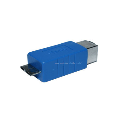 USB Adapter 3.0 
Typ B- Kuppung <> Typ B- Stecker Micro